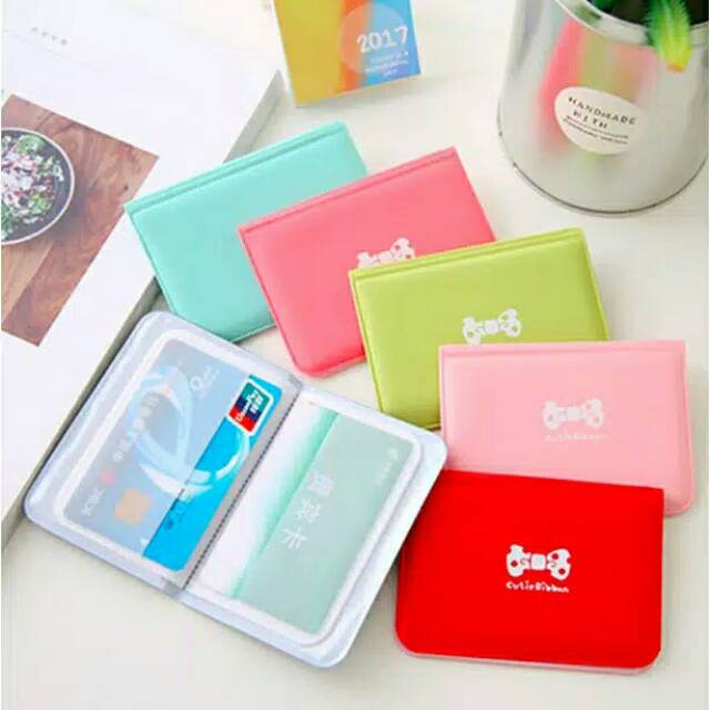 Dompet kartu/dompet tempat kartu nama cute pita ribbon