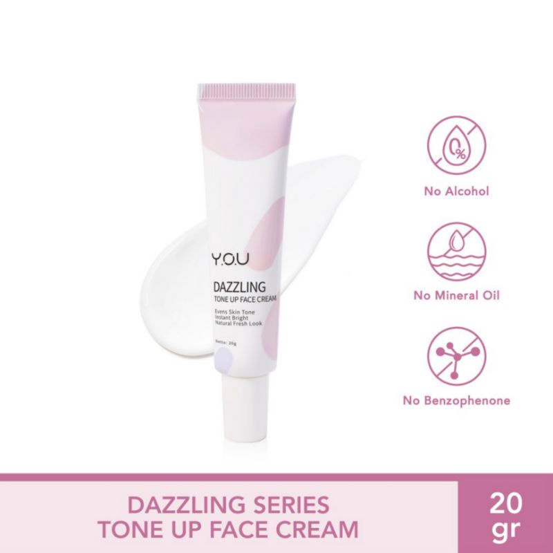 Y.O.U Dazzling Tone Up Face Cream 20g