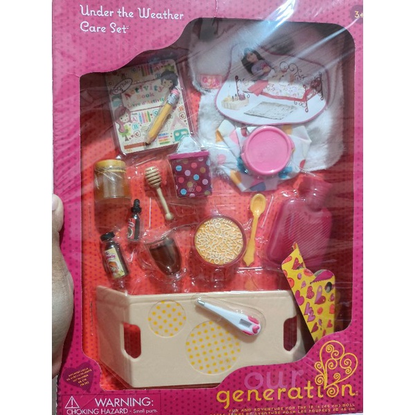 Aksesoris doll Our Generation Under the weather