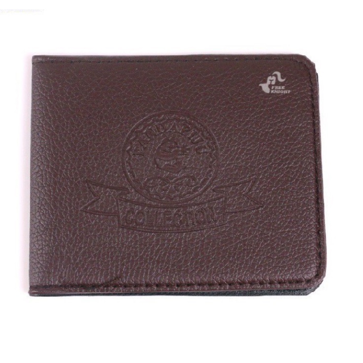 Freeknight Dompet Pria Pendek Biasa Casual Coklat NDP02-COKLAT