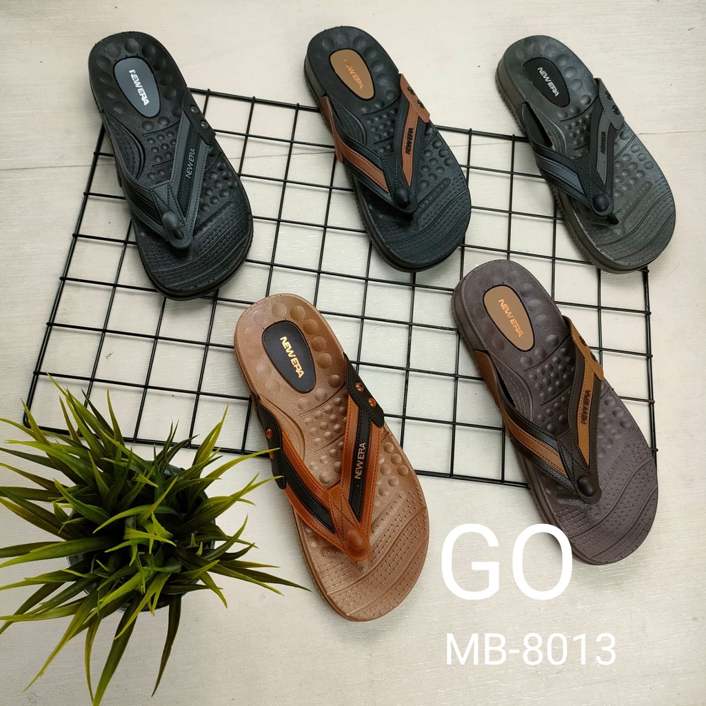 BB NEW ERA MB 8013 SANDAL JAPIT Pria Sendal Karet Pria 40/43