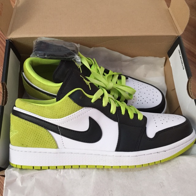 air jordan 1 low se green