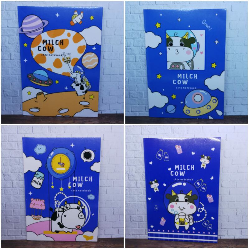 

Notebook / Buku Tulis A5 motif Milch Cow 30s