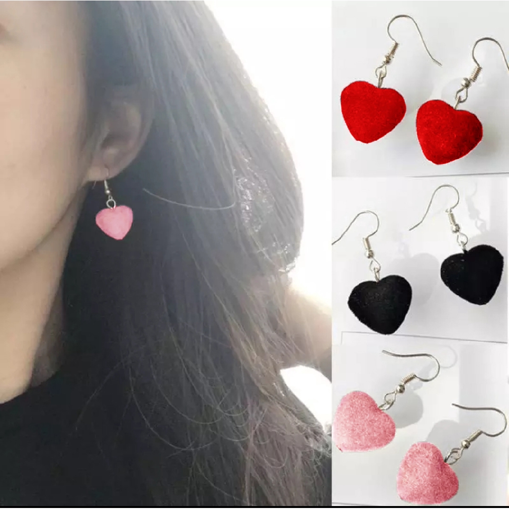 Anting korea anting wanita anting hijab anting velvet 472