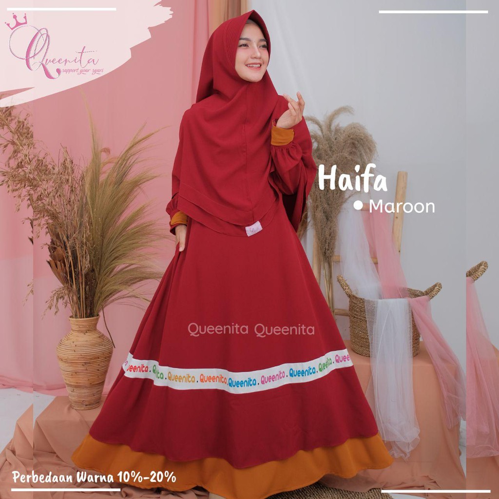 Set Gamis HAIFA original by Queenita