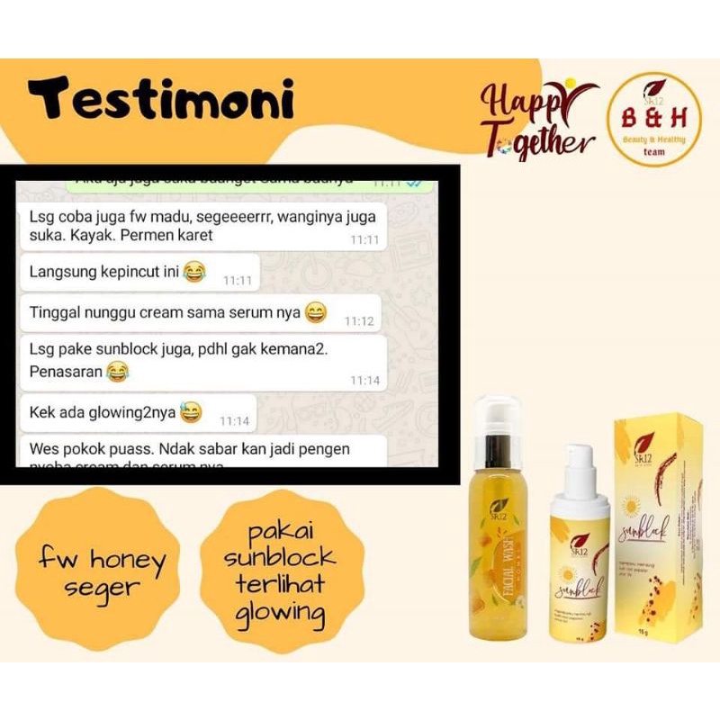 NEW PRODUCT!!! FACIAL WASH HONEY NEW 100ML SR12 / SABUN CUCI WAJAH  MADU