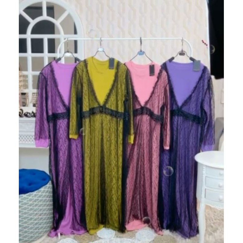 Gamis Outer Panjang Meijiwang