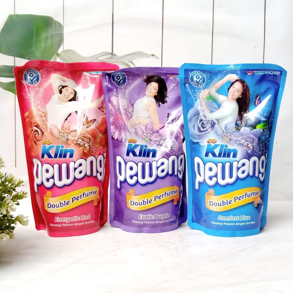 So Klin Pewangi Double Perfume Pouch 800/900ml