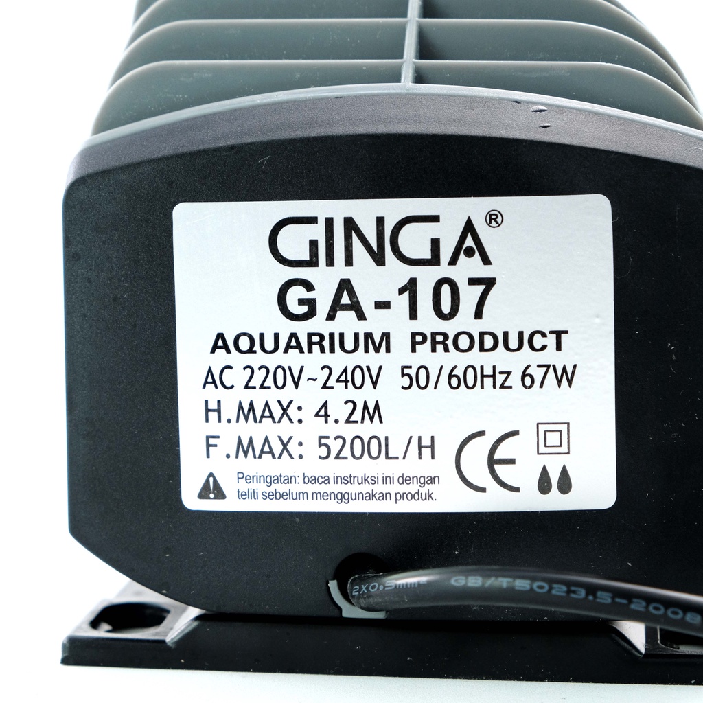 POMPA AQUARIUM CELUP WATER PUMP GINGA GA 107 GA-107 LOW WATT