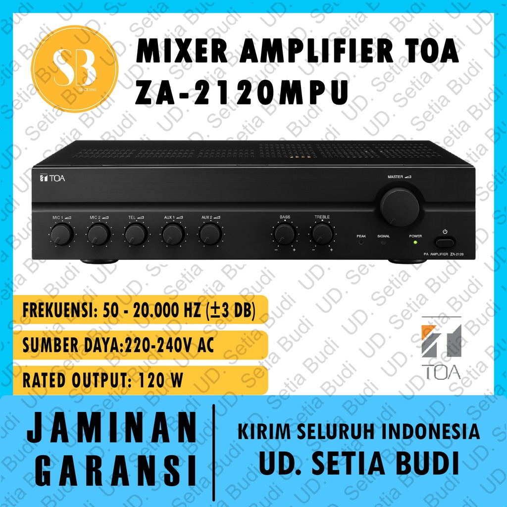 Mixer Amplifier TOA ZA-2120MPU / ZA2120MPU / ZA 2120MPU Original