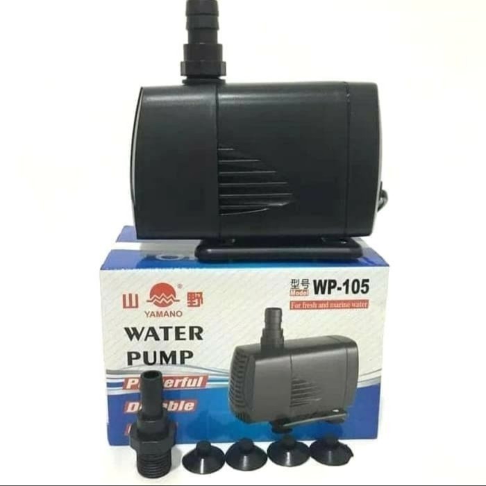 Pompa Air Celup Aquarium dan kolam Yamano WP-105 WP105 Hidroponik 3m