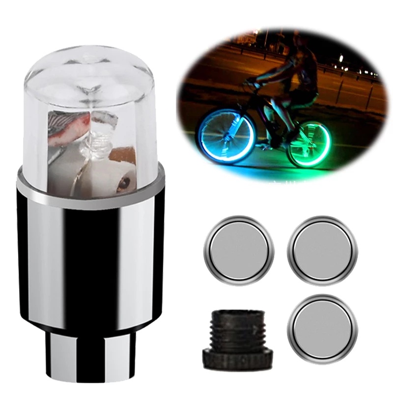 Bicycle Portable Mini LED Battery Operated Tire Lamp/ Motorcycle Wheel Waterproof Motion Sensing Neon Light