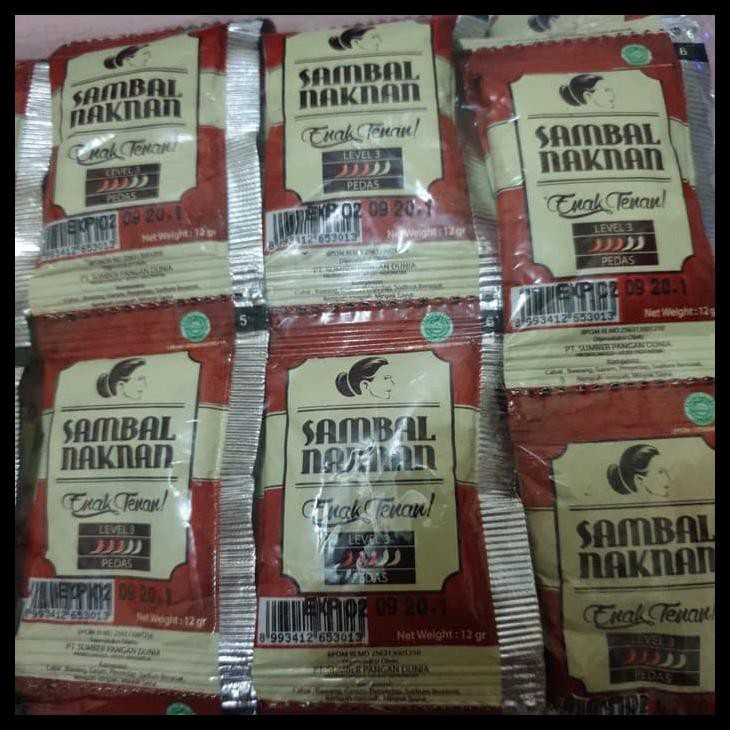 

Hot Hot Promo Sambal Bawang Nak Nan Sachet Level 3
