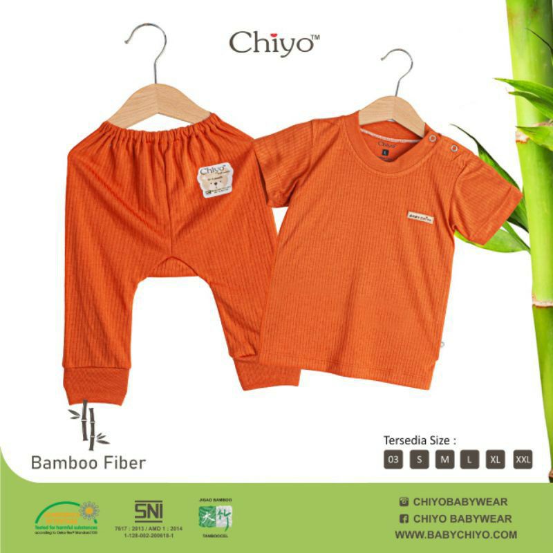 CHIYO BABY BAMBOO STELAN PENDEK PANJANG SIZE S | M | L