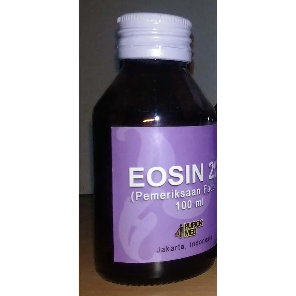 LARUTAN EOSIN 2% 100ml / PEMERIKSAAN FAECES