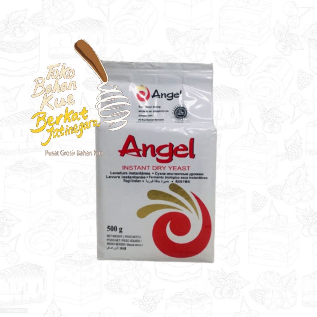 RAGI INSTANT ANGEL WHITE 500 GR / RAGI KERING