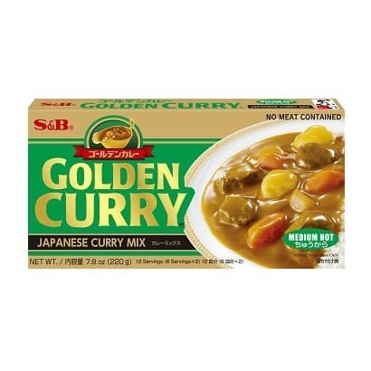 

S&B Golden Curry Sauce Mix Medium Hot - 220 gr