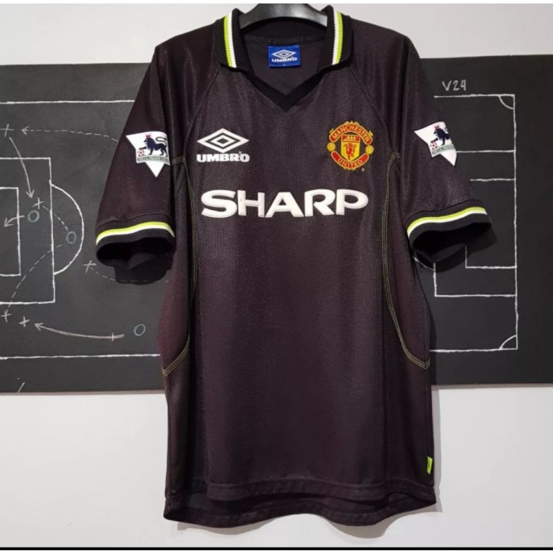 Jersey MU away 1998 David Beckham 7 original legit