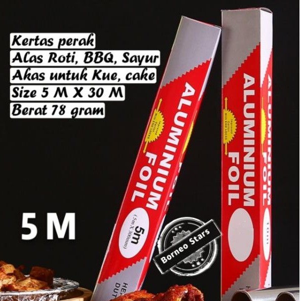 

Alumunium Foil Grade Food/ Alas Makanan BBQ Cake Roti