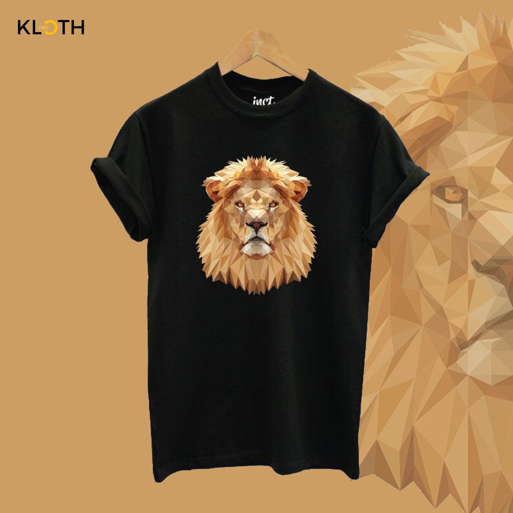 Kaos Hypebeast Geometric Animals Cotton Combed 24s Premium