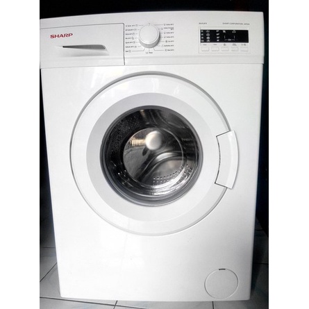 Mesin Cuci Front Loading SHARP ESFL 1062 B Quick Wash Low Watt 6 KG