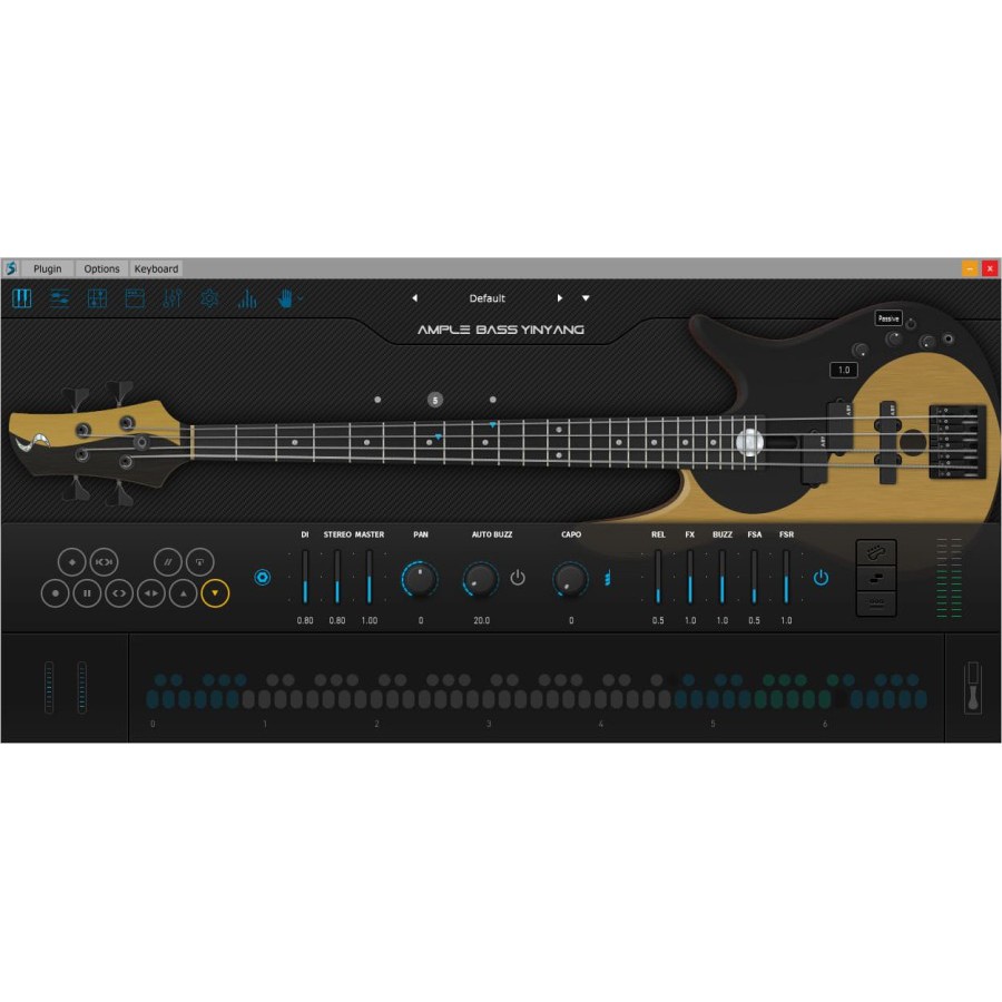 Plugin Ample Bass Yinyang III (vsti virtual fodera nyinyang) Win Mac