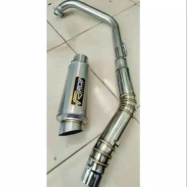 Knalpot RCB Fulsystem Satria f sonic CBR GSX Verza CB Vixion Tiger Scorpio z