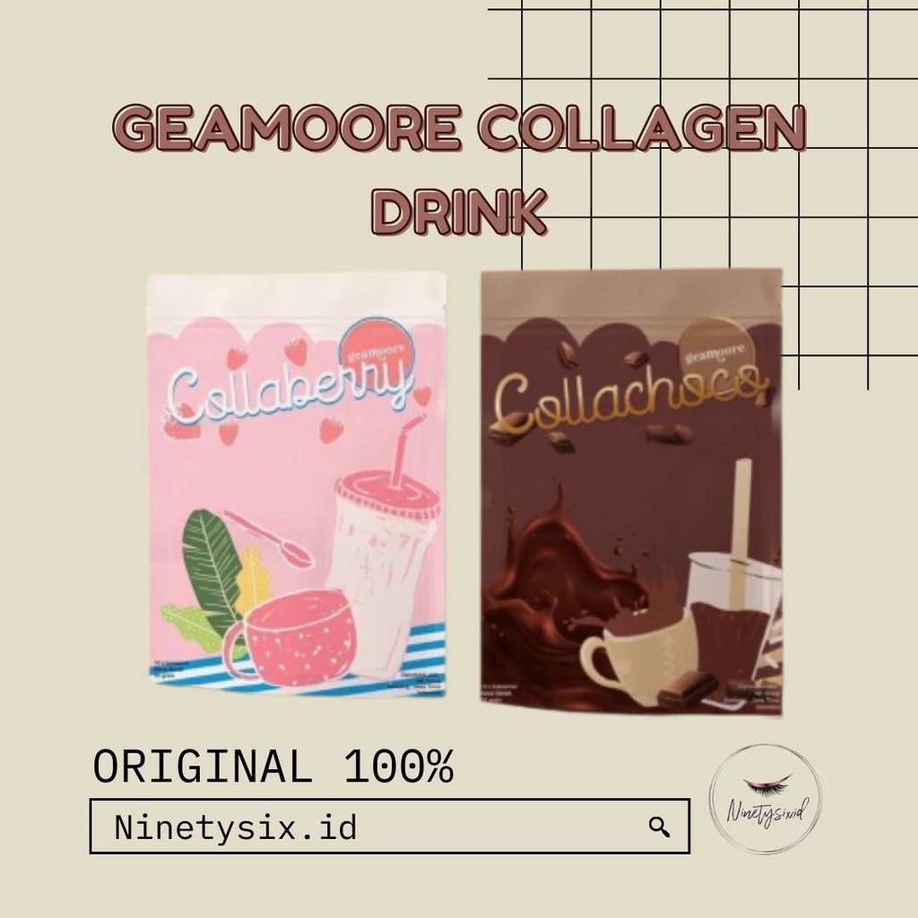 GEAMOORE Minuman Collagen Collaberry Collagen Drink BPOM