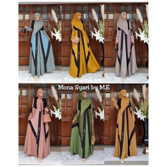 READY Naura set Segi4 by Mona Syari