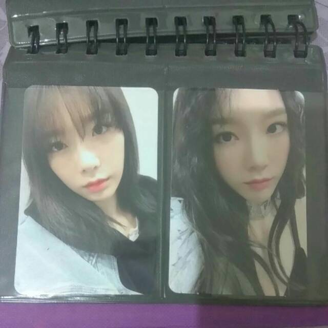 OFFICIAL PHOTOCARD SNSD TAEYEON MY VOICE MMLY MAKE ME LOVE YOU HOLIDAY ALL NIGHT