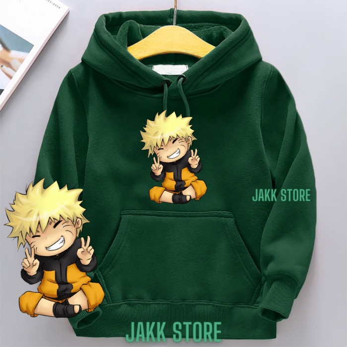 Sweater Anak Laki Laki Perempuan/Sweeter NARUTO Anak Usia 2-15 Tahun/Hoodie Anak Lucu/Hodie Anak Anak Terbaru