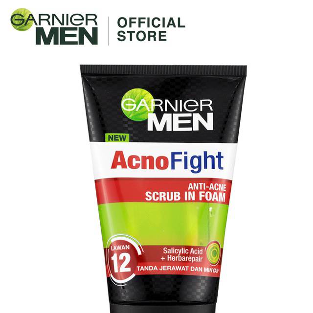 Garnier Men Facial Foam | pembersih muka 100 ml