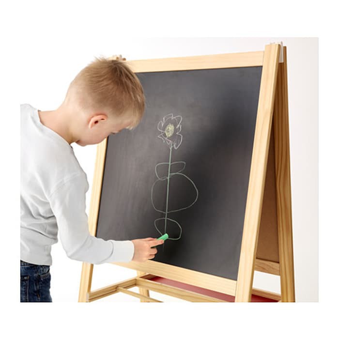 

Papan Tulis Berdiri Hitam Dan Putih Blackboard Whiteboard IKEA Mala