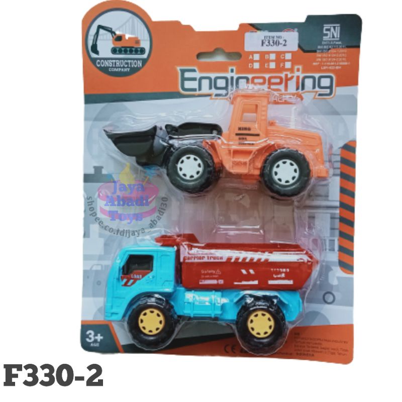 MAINAN DIECAST CONSTRUKSI KONSTRUKSI ISI 2 PC BP9028 BP9030 BP9033 F330-2