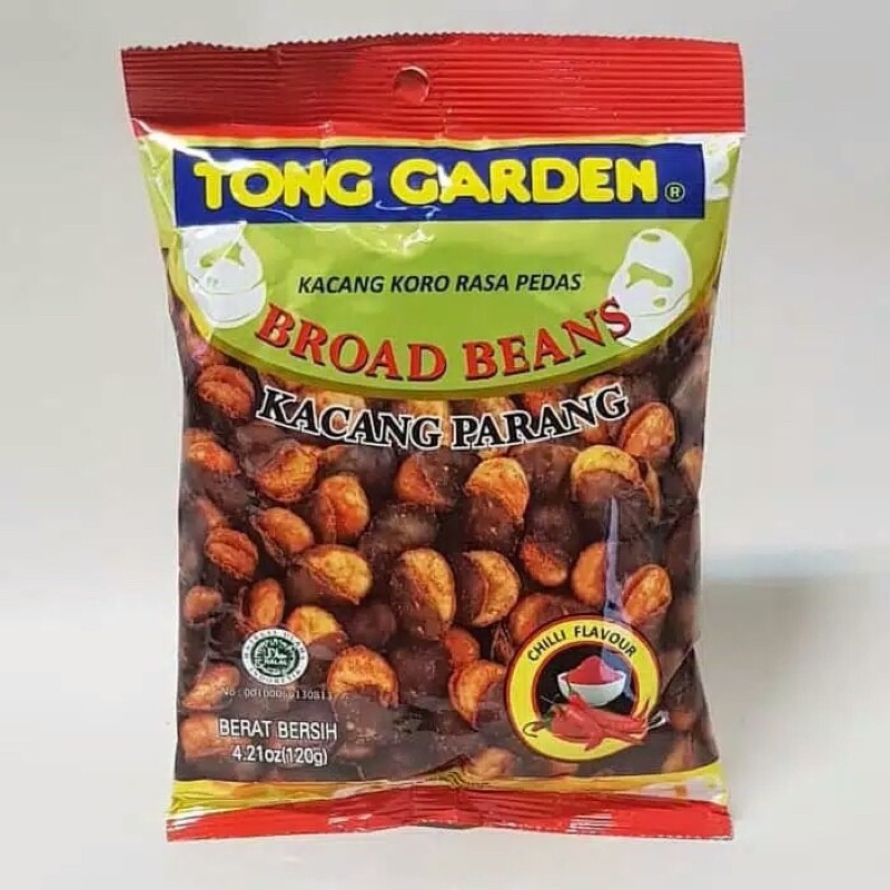 

TONG GARDEN BROAD BEANS KACANG KORO RASA PEDAS 120gr