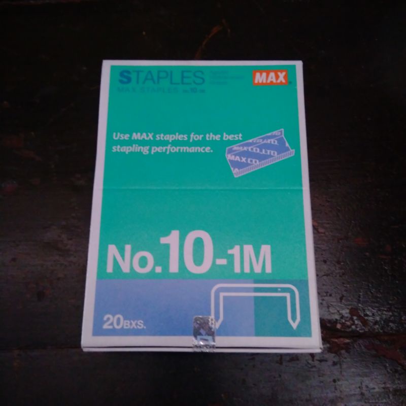 

staples kecil MAX per pak isi 20 bxs