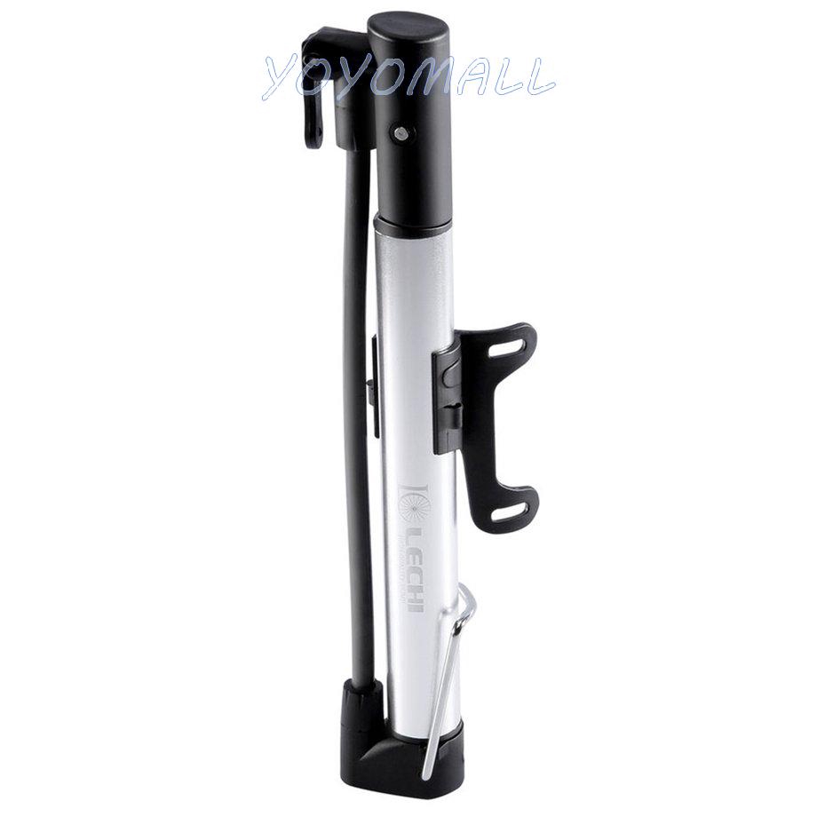 mini bike pump with gauge