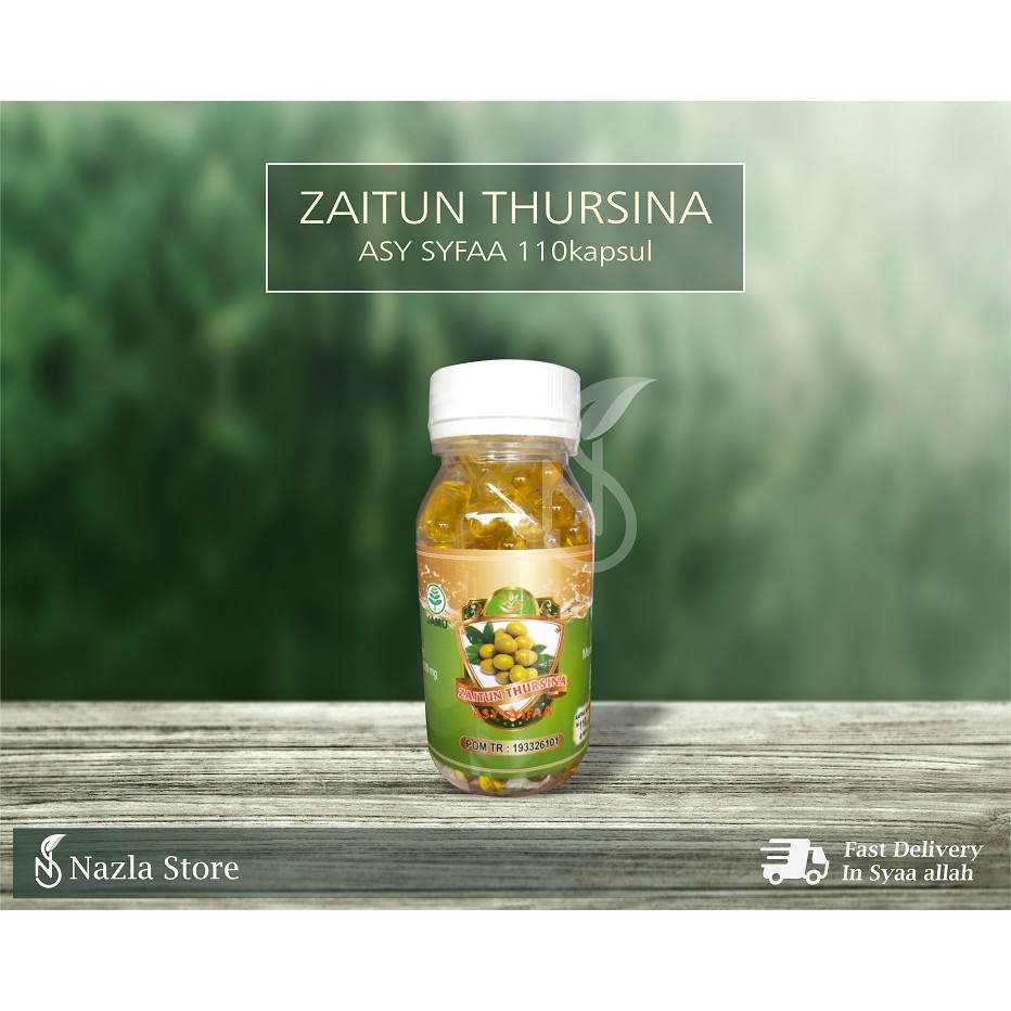 KAPSUL ZAITUN THURSINA ASY SYIFA 110KAPSUL
