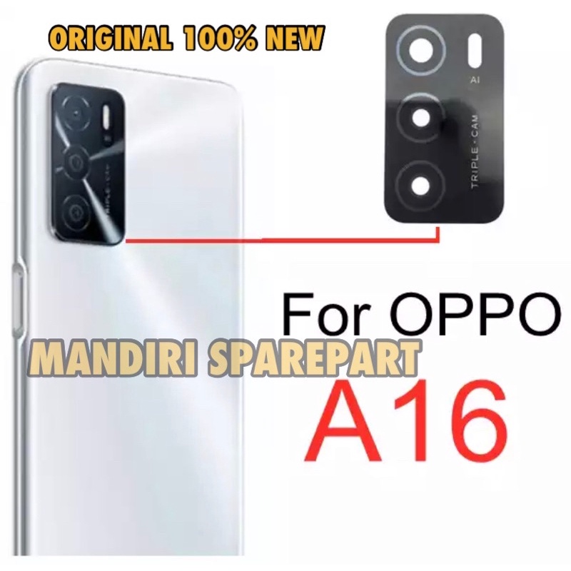 Kaca camera oppo A16 New Lensa kaca camera hp oppo A16