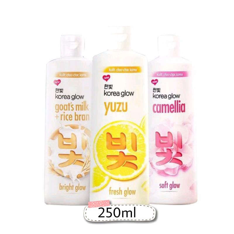 Jual Korea Glow Body Wash Botol 250/200ml Shopee Indonesia