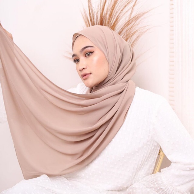 PASHMINA CERUTI BABYDOLL PREMIUM PASMINA CERUTY BABY DOLL BASIC SHAWL