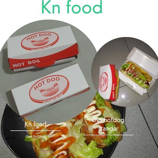 

☟ Kardus Hotdog - Dus Hotdog - Packaging Hotdog -50 pcs - Box Hotdog -50 ←