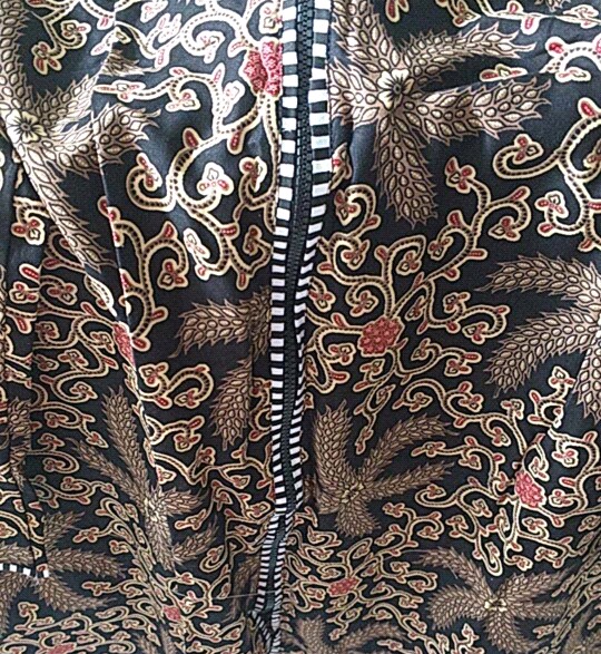 Tunik Batik Zipper Terbaru 01