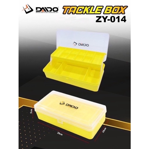 Tackle Box | Kotak Pancing DAIDO ZY-014