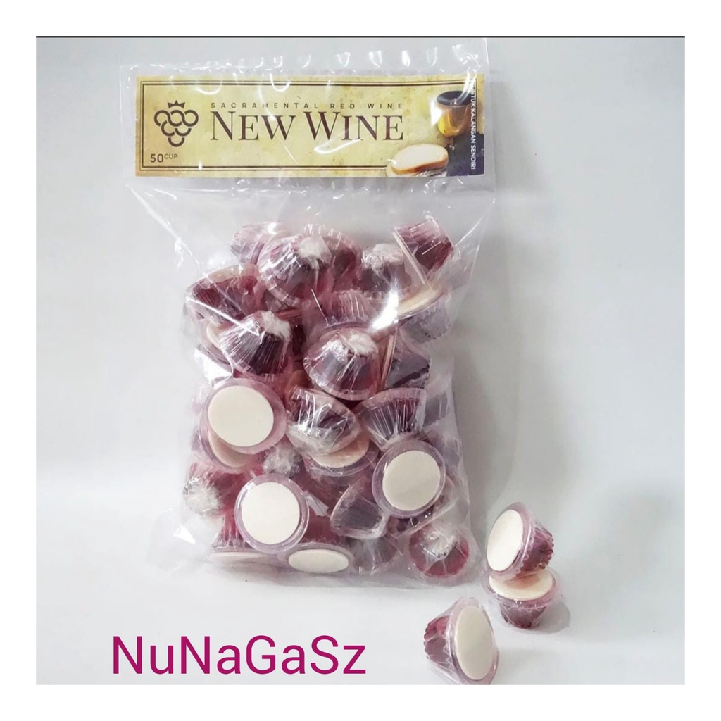 

Minuman Paket Sacramental Drink Isi 50 + Hosti