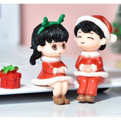 Miniature Lover Figures - Lovers Couple Figurines #21 (2pcs)