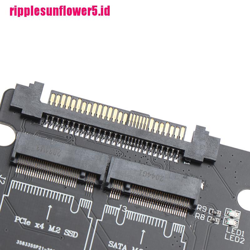 Adapter Konverter SATA M.2 SSD Ke 2.5 &quot;SATA NVMe M.2 NGFF SSD Ke