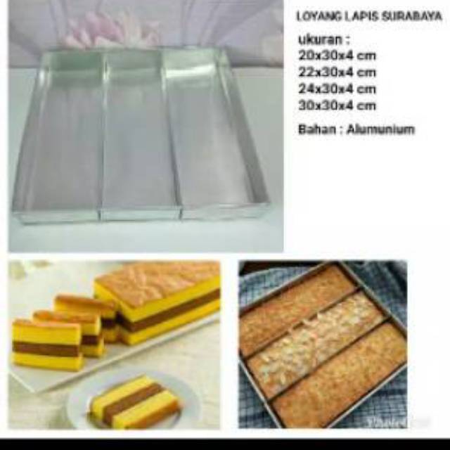 Loyang Lapis Surabaya/Loyang Bolu Lapis