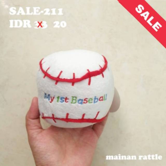 SALE Mainan Rattle Ball untuk Bayi (sale-211)