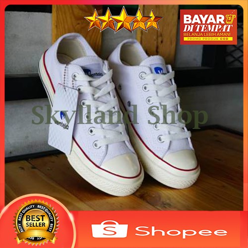 BisaCOD Sepatu Ventela BTS Low White | Ventela Shoes Original Putih | Sneakers Ventela | Sepatu Ori